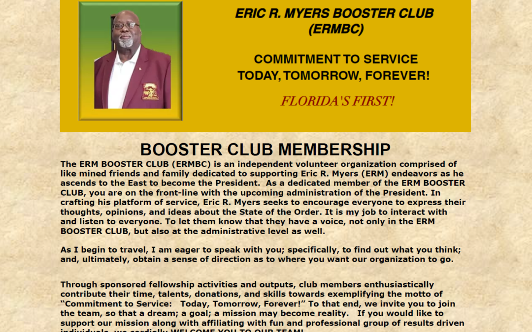 ERM Booster Club